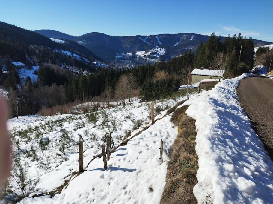 Maison De Montagne Vue Magnifique Ventron Exteriér fotografie