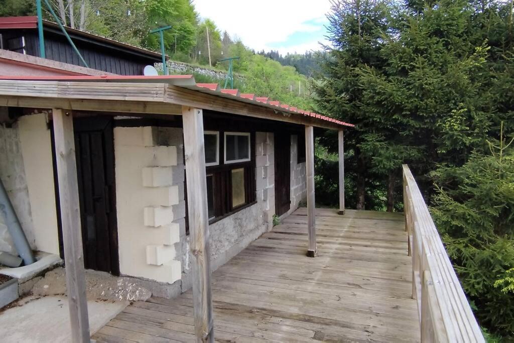 Maison De Montagne Vue Magnifique Ventron Exteriér fotografie