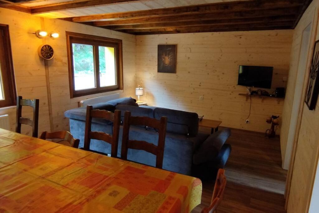 Maison De Montagne Vue Magnifique Ventron Exteriér fotografie