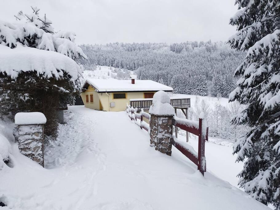 Maison De Montagne Vue Magnifique Ventron Exteriér fotografie