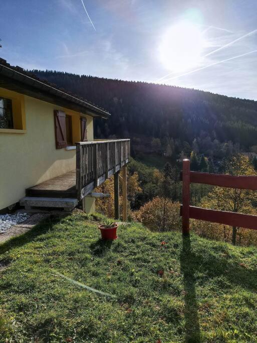 Maison De Montagne Vue Magnifique Ventron Exteriér fotografie