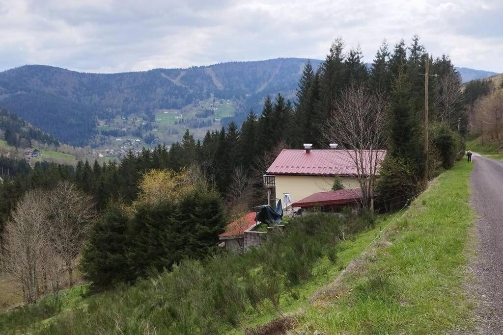 Maison De Montagne Vue Magnifique Ventron Exteriér fotografie