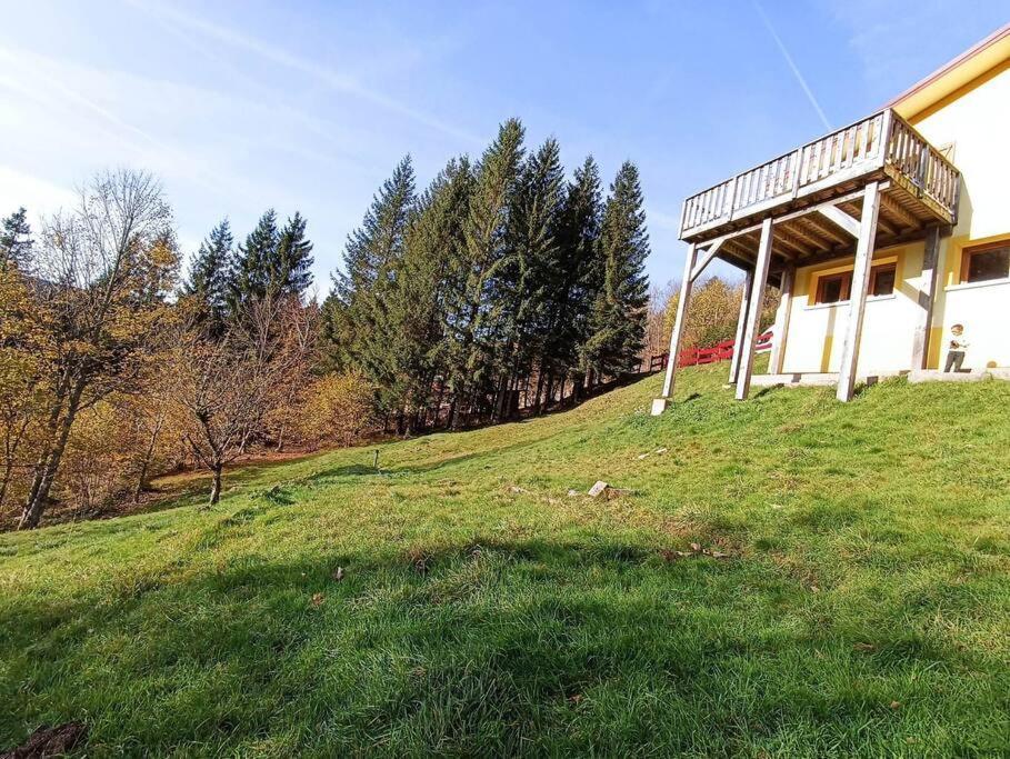 Maison De Montagne Vue Magnifique Ventron Exteriér fotografie