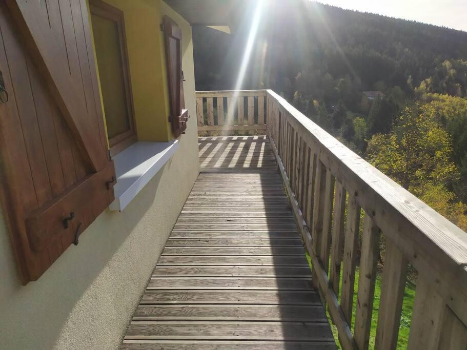 Maison De Montagne Vue Magnifique Ventron Exteriér fotografie